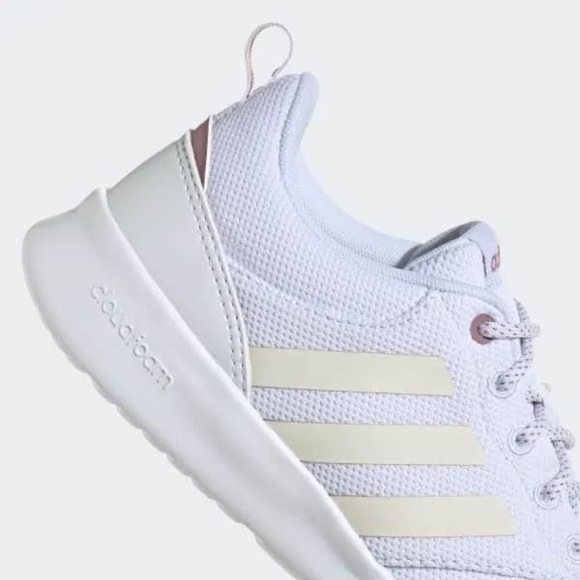 BRAND NEW women adidas qt racer 2.0 white running shoes - Picture 4 of 9